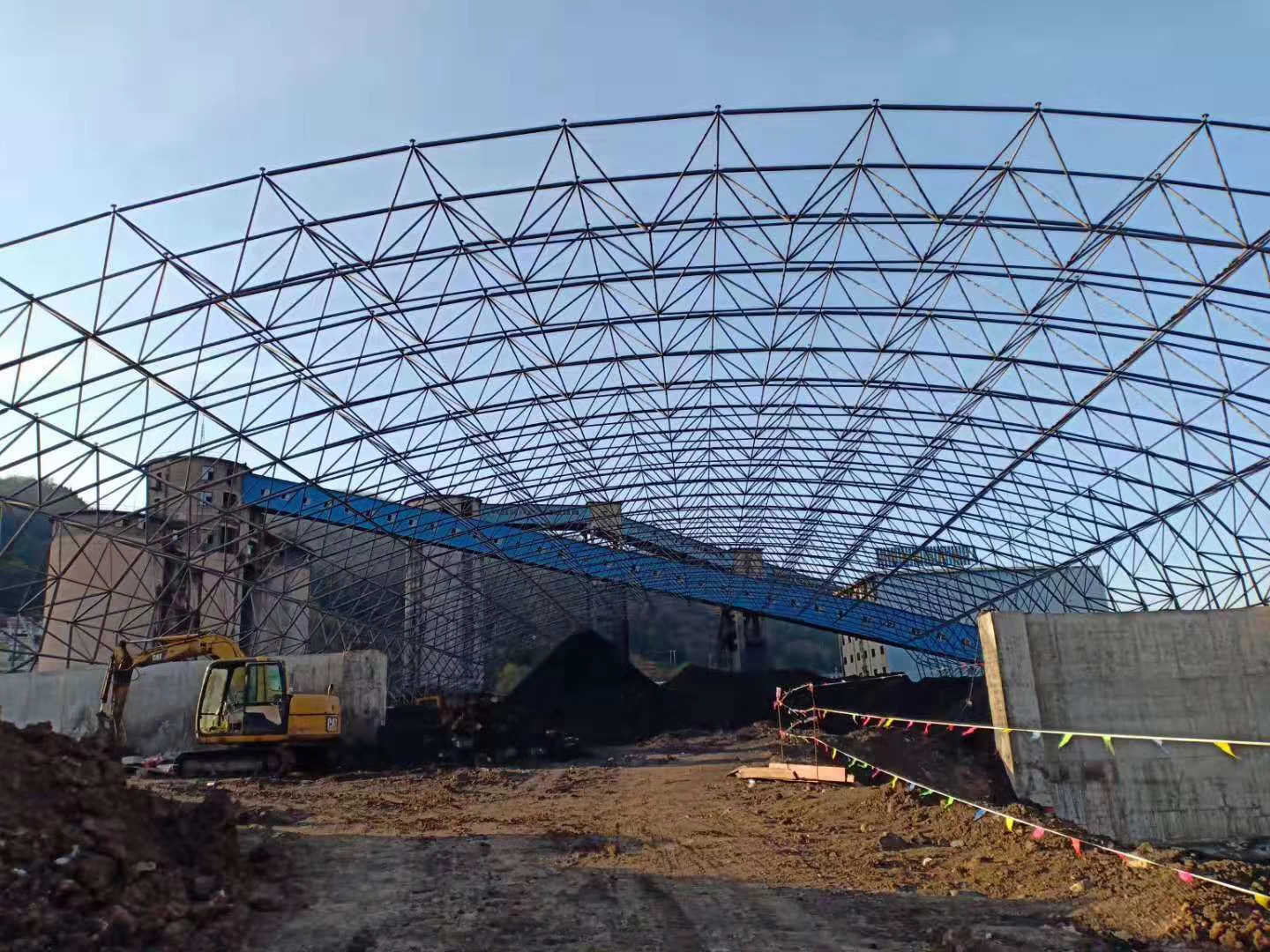 贵州盘州月亮田煤棚