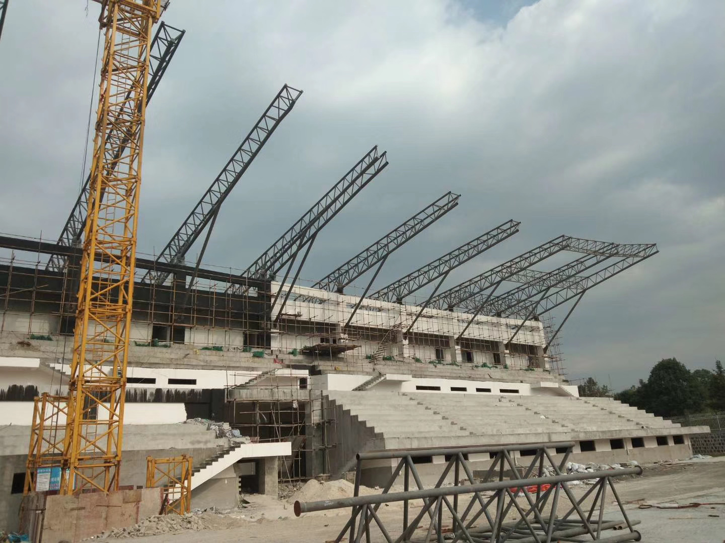 腾冲职教园体育看台xk星空(中国)